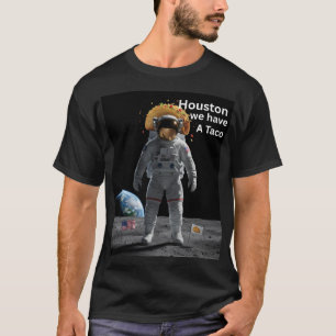 Taco Astronaut in de ruimte Funny T-Shirt