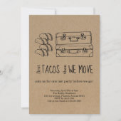Taco Away Party Invitation Kaart (Voorkant)