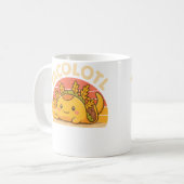 Taco Axolotl Funny Axolotl Taco Lover For Adults Koffiemok (Voorkant links)
