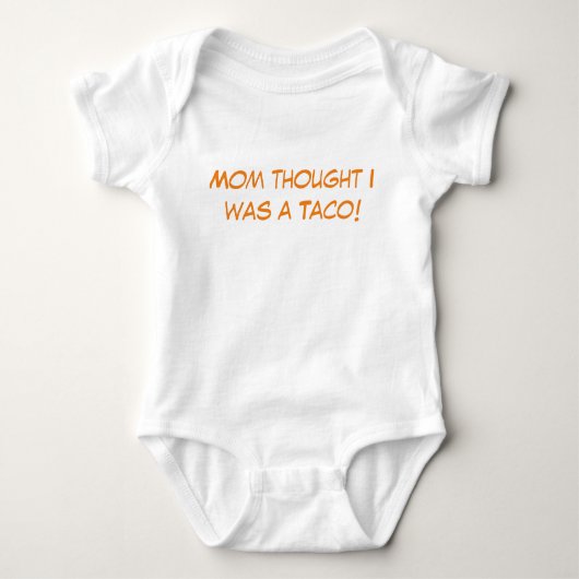 Taco Baby Romper (Voorkant)