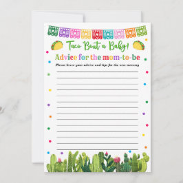 Taco Baby shower advies voor het mama spel