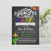 Taco Baby shower voor echtpaar Kaart (Staand voorkant)