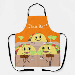 Taco Bar medium Apron Schort