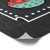 Taco Bar Menu Feestbord Bord Poster (Hoek)