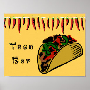 Taco Bar Poster