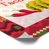Taco Bar Poster (Hoek)