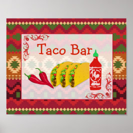 Taco Bar Poster