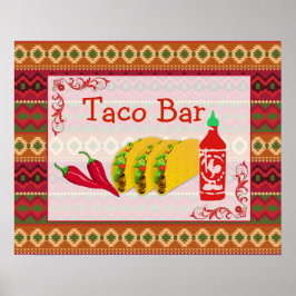 Taco Bar Poster