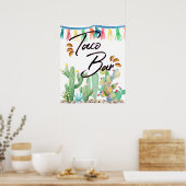 Taco Bar-Poster | Taco-partij Poster (Keuken)