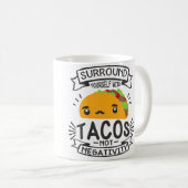 Taco Bar Voor Taco Liefhebber Koffiemok (Voorkant rechts)