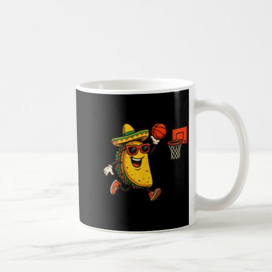 Taco basketbal cinco de mayo koffiemok (Rechts)