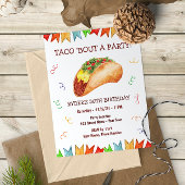 Taco Birthday Uitnodiging
