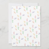 Taco Birthday Uitnodiging (Achterkant)