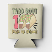 Taco Bout 100 dagen school Blikjeskoeler (Voorkant)