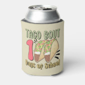 Taco Bout 100 dagen school Blikjeskoeler (Blikje Achterkant)