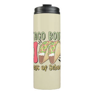 Taco Bout 100 dagen school Thermosbeker