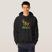 Taco Bout 100 Days Cute Teacher Student 100th Day  Hoodie (Voorkant volledig)