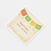 Taco Bout A Baby Fiesta Baby shower servetten (Hoek)