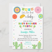 Taco Bout A Baby Fiesta Cactus Baby shower Kaart (Voorkant)