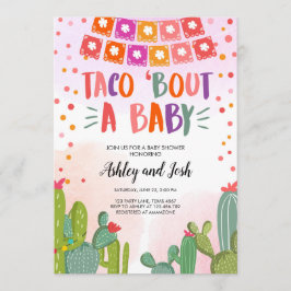 Taco Bout a Baby Fiesta Couples Baby shower Kaart