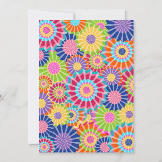 Taco Bout A Baby Fiesta Couples Shower Invitation Kaart (Achterkant)