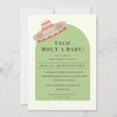 Taco Bout a Baby Invitation Kaart (Voorkant)