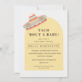 Taco Bout a Baby Invitation Kaart (Voorkant)