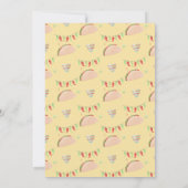 Taco Bout a Baby Invitation Kaart (Achterkant)