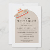 Taco Bout a Baby Invitation Kaart (Voorkant)