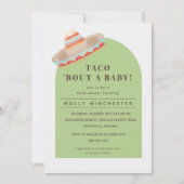 Taco Bout a Baby Invitation Kaart (Voorkant)