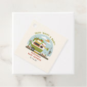 Taco Bout A Baby Neutral Green Baby shower Bedankjes Labels (In situ)