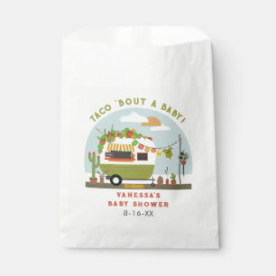 Taco Bout A Baby Neutral Green Baby shower Bedankzakje