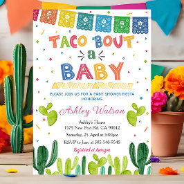 Taco 'Bout a Baby Shower Invite Mexican Fiesta Kaart
