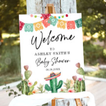 Taco Bout a Baby Welcome Sign Shower Mexicaans