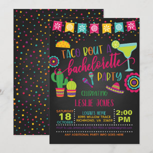 Taco Bout a Bachelorette Party Invitation - BL Kaart