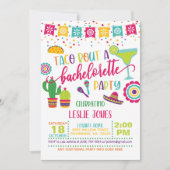 Taco Bout a Bachelorette Party Invitation - WH Kaart (Voorkant)