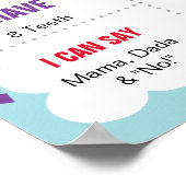 Taco Bout a Birthday Boy Milestone Poster (Hoek)