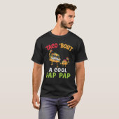 Taco Bout A Cool Pap Pap with Cute Family Taco Gra T-shirt (Voorkant volledig)