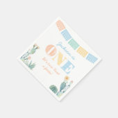 Taco Bout A Fiesta Boy Mexican 1st Birthday Party Servet (Hoek)