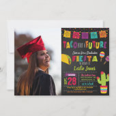 Taco Bout a Future Afstuderen Invitation - Foto Kaart (Voorkant)