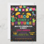 Taco Bout a Future Invitation - Blk Kaart (Voorkant)