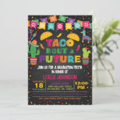 Taco Bout a Future Invitation - Blk Kaart (Staand voorkant)
