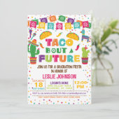 Taco Bout a Future Invitation Kaart (Staand voorkant)