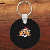 Taco ‘bout A Merry Christmas Food Puns Mexican San Sleutelhanger (Voorkant)