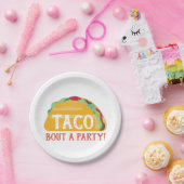 Taco Bout a Party Borden Papieren Bordje (Feest)