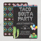 Taco Bout A Party | Eerste uitnodiging (Voorkant / Achterkant)