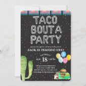 Taco Bout A Party | Eerste uitnodiging (Voorkant)