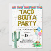 Taco Bout A Party | Eerste uitnodiging (Voorkant)