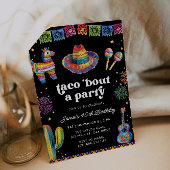 Taco Bout a Party Fiesta Birthday Invitation Kaart