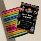 Taco Bout a Party Fiesta Birthday Invitation Kaart